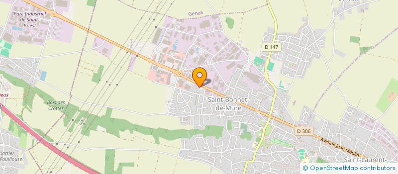 localisation de l'entreprise MADAME KARINE DUMAS  SAINT-BONNET-DE-MURE