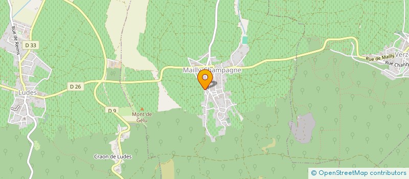 localisation de l'entreprise MADAME KARINE DUMONT  MAILLY-CHAMPAGNE