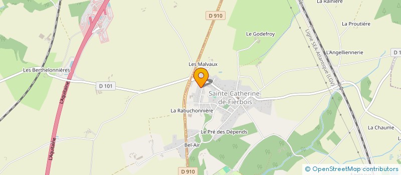 localisation de l'entreprise MADAME KARINE DUMONT  SAINTE-CATHERINE-DE-FIERBOIS