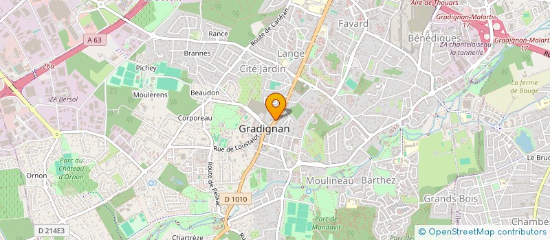 localisation de l'entreprise MADAME KARINE DUNOGUE  VILLENAVE-D'ORNON