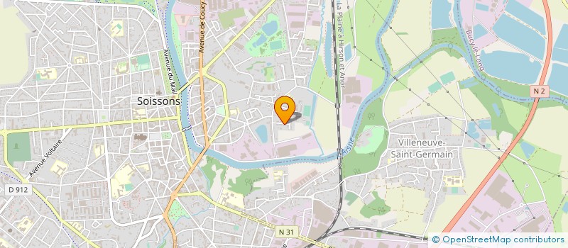 localisation de l'entreprise MADAME KARINE DUPIRE à SOISSONS