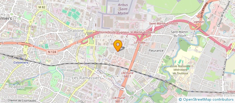 localisation de l'entreprise MADAME KARINE DUPLEIX à TOULOUSE