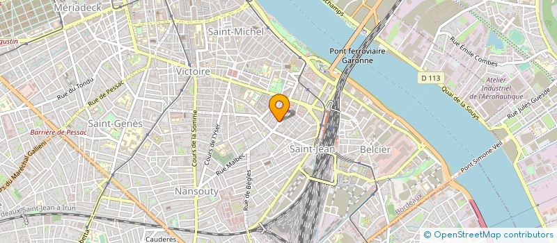 localisation de l'entreprise MADAME KARINE DUPONT à BORDEAUX