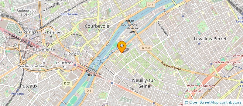 localisation de l'entreprise MADAME KARINE DUPONT à NEUILLY-SUR-SEINE