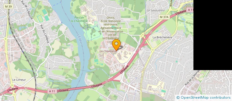 localisation de l'entreprise MADAME KARINE DUPONT à NANTES