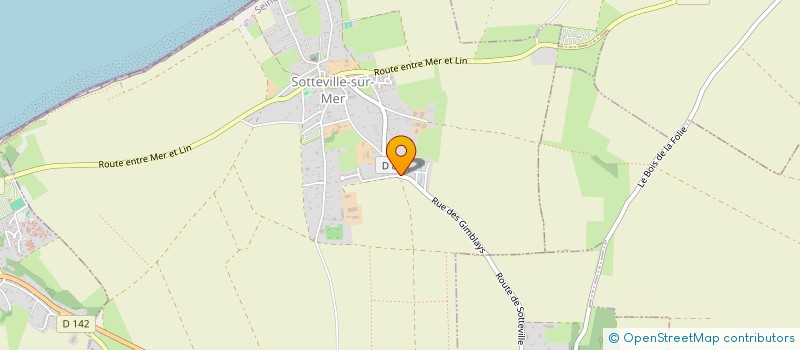 localisation de l'entreprise MADAME KARINE DUPONT  SOTTEVILLE-SUR-MER