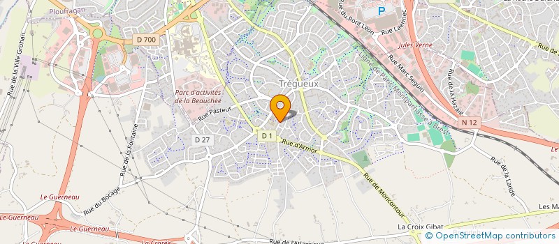 localisation de l'entreprise MADAME KARINE DURAND  PLAINTEL