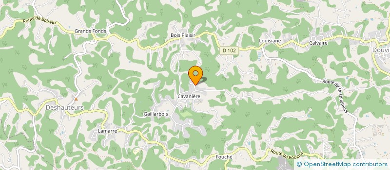 localisation de l'entreprise MADAME KARINE DURO  SAINTE-ANNE