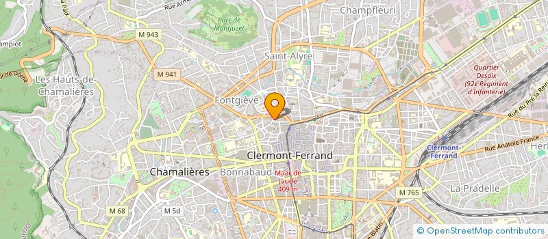 localisation de l'entreprise MADAME KARINE ENGEL  CLERMONT-FERRAND