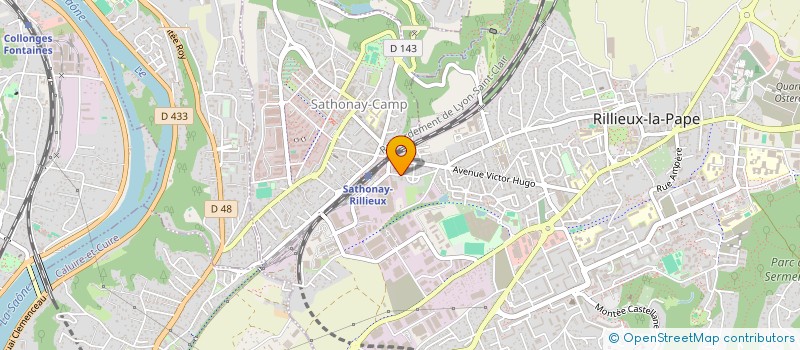 localisation de l'entreprise MADAME KARINE ENGEL  RILLIEUX-LA-PAPE