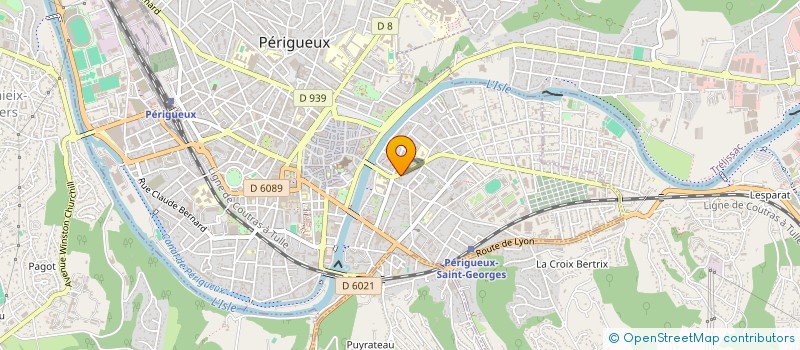 localisation de l'entreprise MADAME KARINE ESTEVE  TRELISSAC