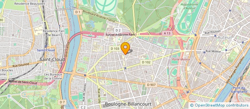 localisation de l'entreprise MADAME KARINE ETCHENIQUE à BOULOGNE-BILLANCOURT