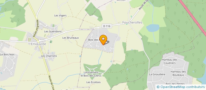 localisation de l'entreprise MADAME KARINE FAUCHER à FOUCHEROLLES