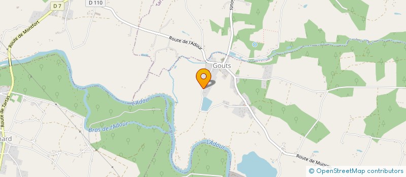 localisation de l'entreprise MADAME KARINE FAURE  GOUTS