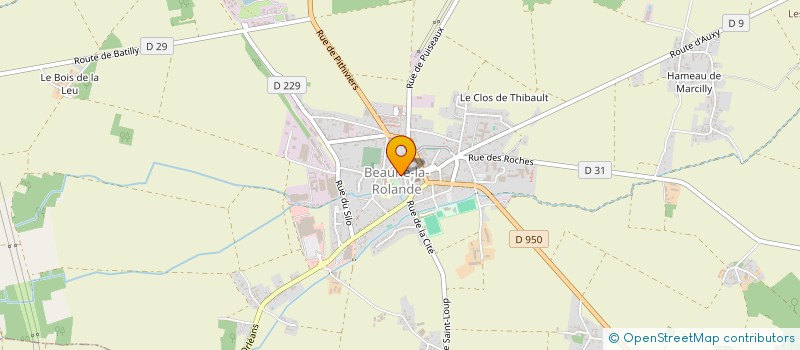 localisation de l'entreprise MADAME KARINE FAVIER  BEAUNE-LA-ROLANDE