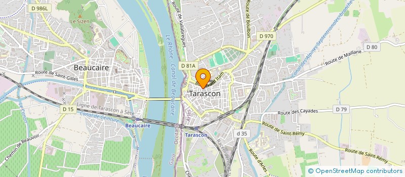 localisation de l'entreprise MADAME KARINE FAYARD  TARASCON