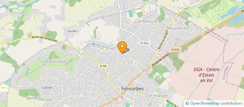 localisation de l'entreprise MADAME KARINE FEBVRET à FONSORBES