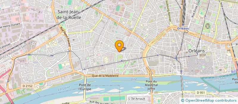 localisation de l'entreprise MADAME KARINE FERREIRA à ORLEANS