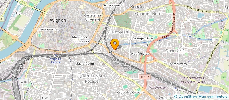 localisation de l'entreprise MADAME KARINE FERRET  AVIGNON