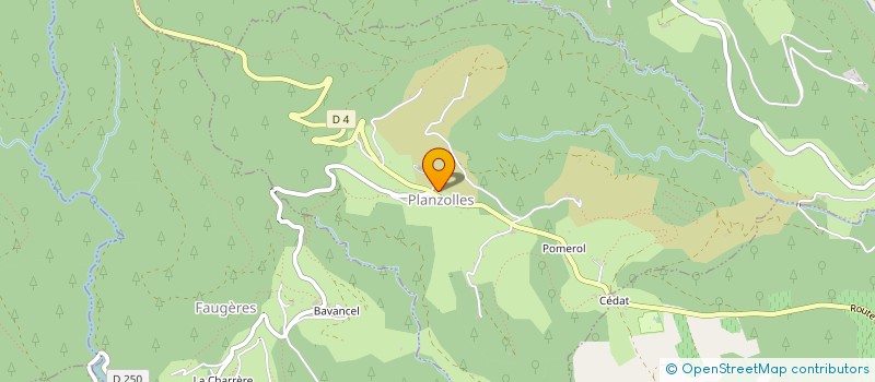 localisation de l'entreprise MADAME KARINE FICHEUX  PLANZOLLES