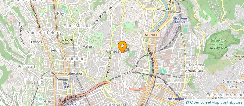 localisation de l'entreprise MADAME KARINE FIOUX  NICE