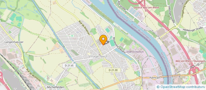 localisation de l'entreprise MADAME KARINE FLAIG  VILLAGE-NEUF