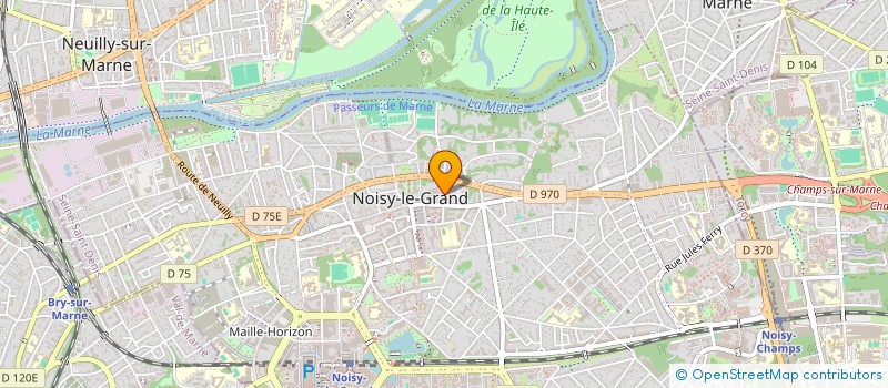 localisation de l'entreprise MADAME KARINE FLEURY à NOISY-LE-GRAND