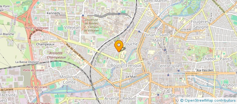 localisation de l'entreprise MADAME KARINE FLOCON  RENNES