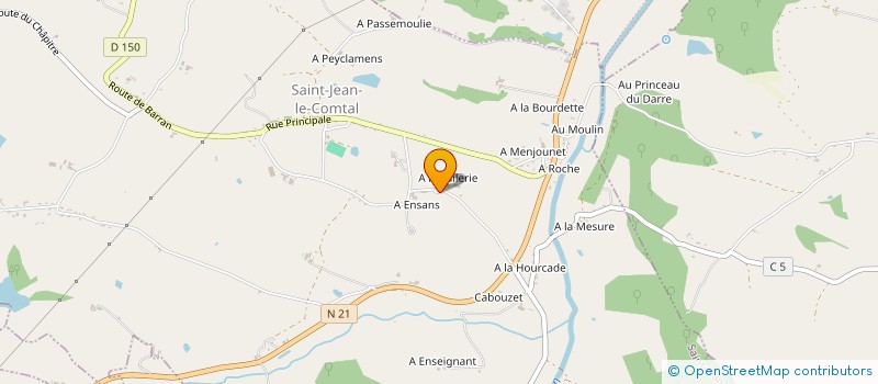 localisation de l'entreprise MADAME KARINE FONDEVILA  SAINT-JEAN-LE-COMTAL