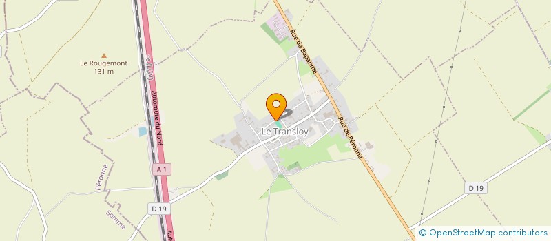 localisation de l'entreprise MADAME KARINE FOURMANOIR  LE TRANSLOY