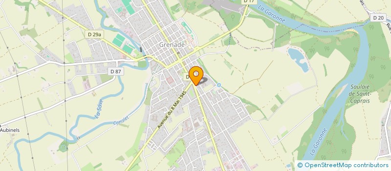 localisation de l'entreprise MADAME KARINE FOURNIE  GRENADE