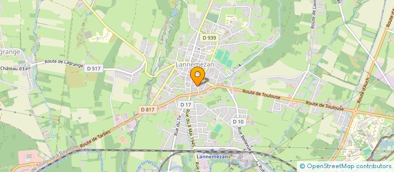 localisation de l'entreprise MADAME KARINE FRANCOISE  TIBIRAN-JAUNAC