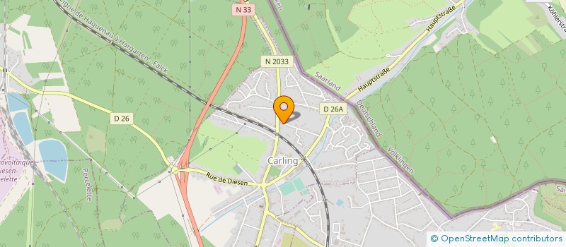 localisation de l'entreprise MADAME KARINE FRIESS  CARLING