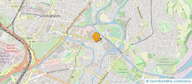 localisation de l'entreprise MADAME KARINE FUKS à STRASBOURG