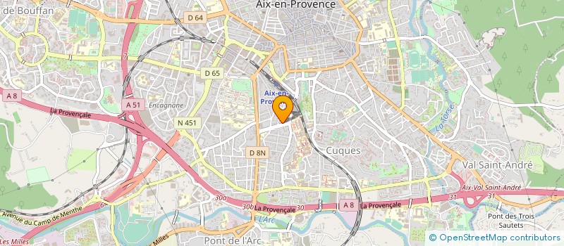 localisation de l'entreprise MADAME KARINE FURNION à AIX-EN-PROVENCE