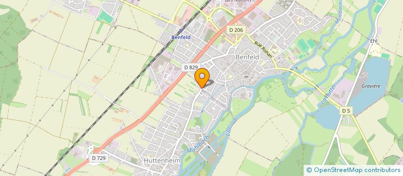 localisation de l'entreprise MADAME KARINE GACEUS  HUTTENHEIM