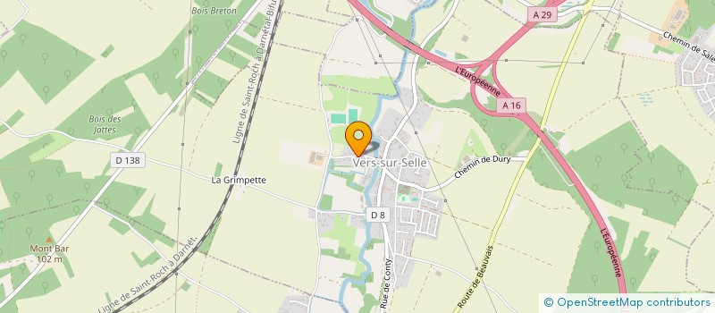 localisation de l'entreprise MADAME KARINE GAFFET  VERS-SUR-SELLE