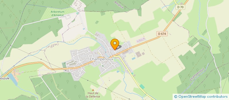 localisation de l'entreprise MADAME KARINE GALLAIRE  CHAMPENOUX