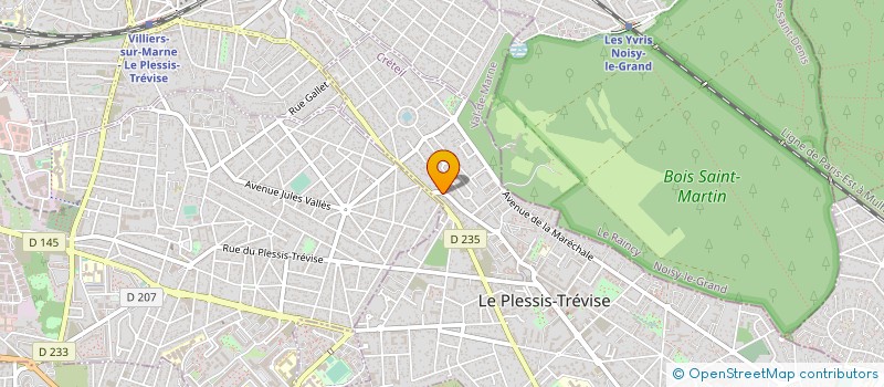 localisation de l'entreprise MADAME KARINE GALOPPEAU à LE PLESSIS-TREVISE
