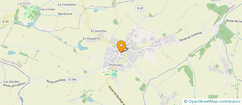 localisation de l'entreprise MADAME KARINE GAMERO  DRUDAS