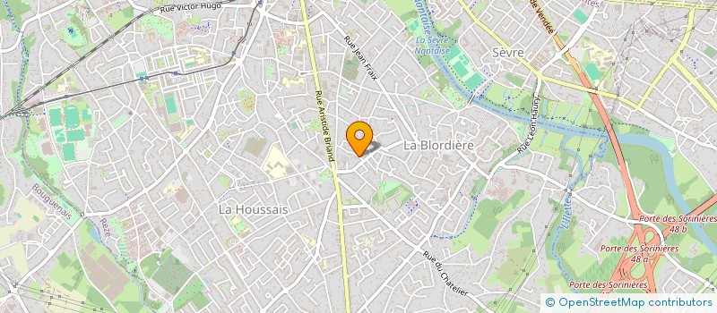 localisation de l'entreprise MADAME KARINE GANTOIS  REZE