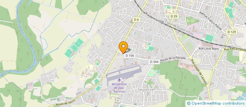 localisation de l'entreprise MADAME KARINE GARCIA  DAX