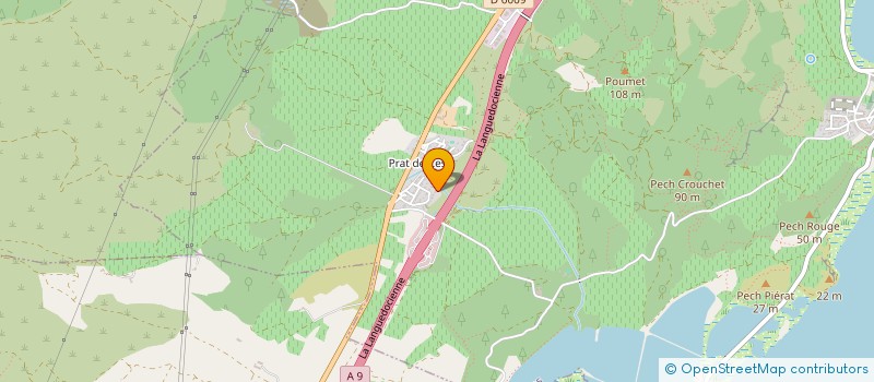 localisation de l'entreprise MADAME KARINE GARCIA  BAGES