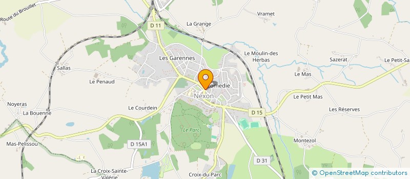 localisation de l'entreprise MADAME KARINE GARCIA SETIEN  NEXON