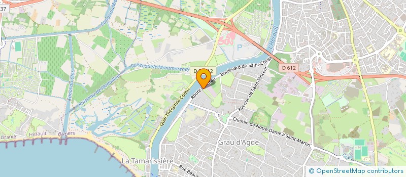 localisation de l'entreprise MADAME KARINE GARRIGA à AGDE