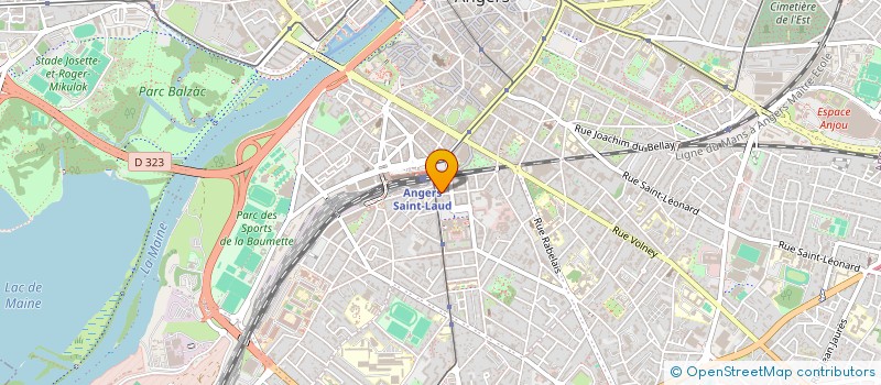 localisation de l'entreprise MADAME KARINE GATINEAU  ANGERS