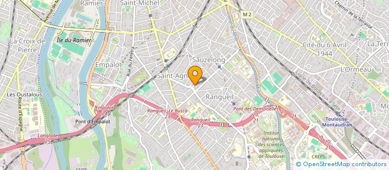 localisation de l'entreprise MADAME KARINE GAUTHIER à TOULOUSE