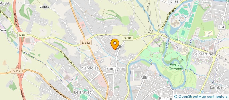 localisation de l'entreprise MADAME KARINE GELLY  CASTRES