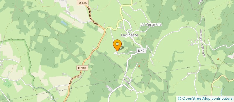 localisation de l'entreprise MADAME KARINE GENOT  SAINT-JEAN-LAGINESTE