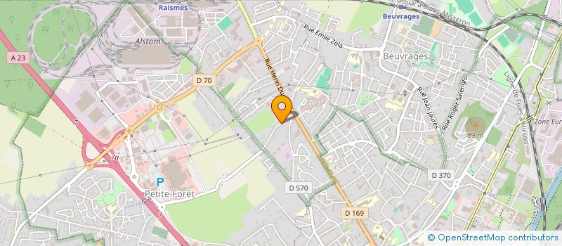 localisation de l'entreprise MADAME KARINE GENSON  RAISMES